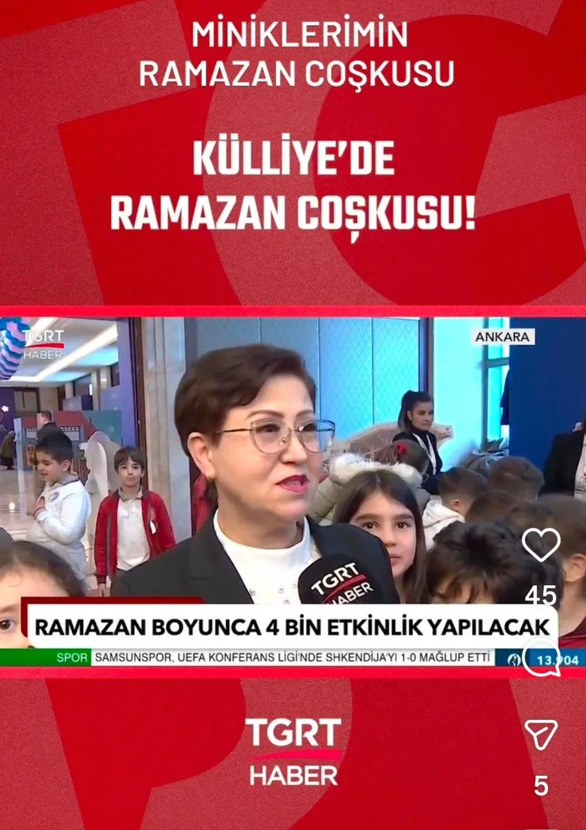TGRT Haber - Ramazan Coşkusu haberi
